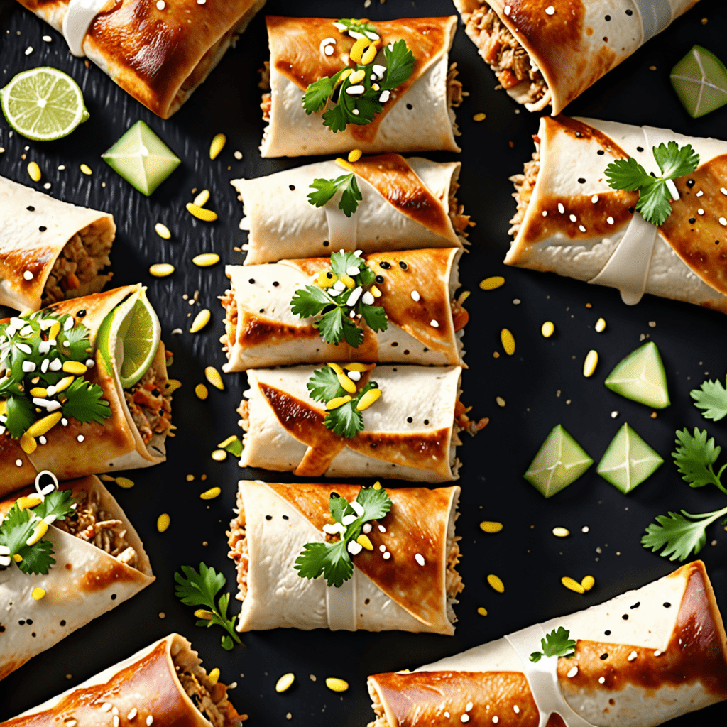 Baked Chicken Chimichangas for a Crowd