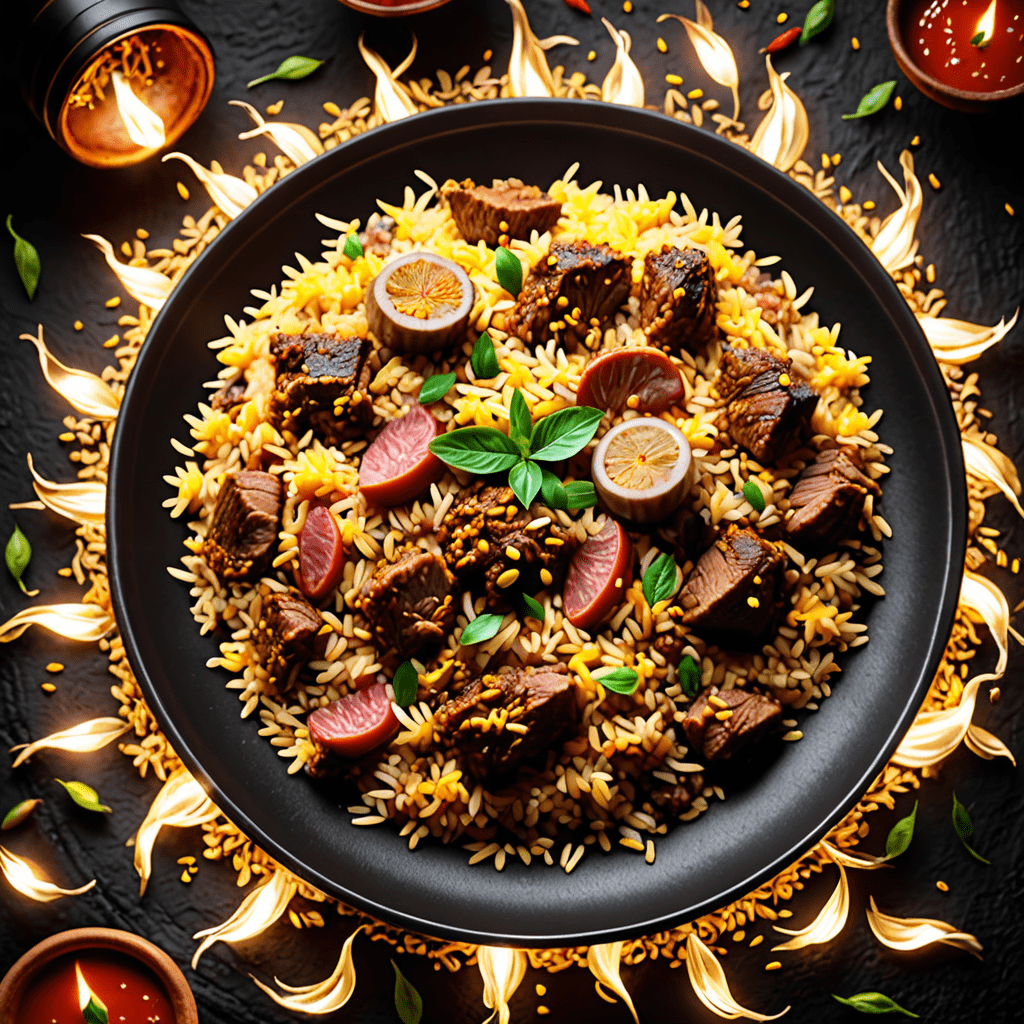 Tangy and Spicy Mutton Biryani