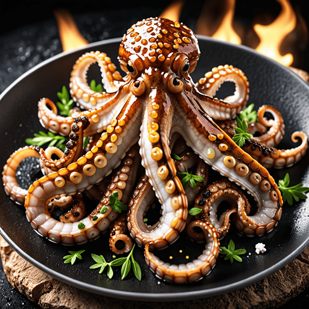 Greek Style Grilled Octopus