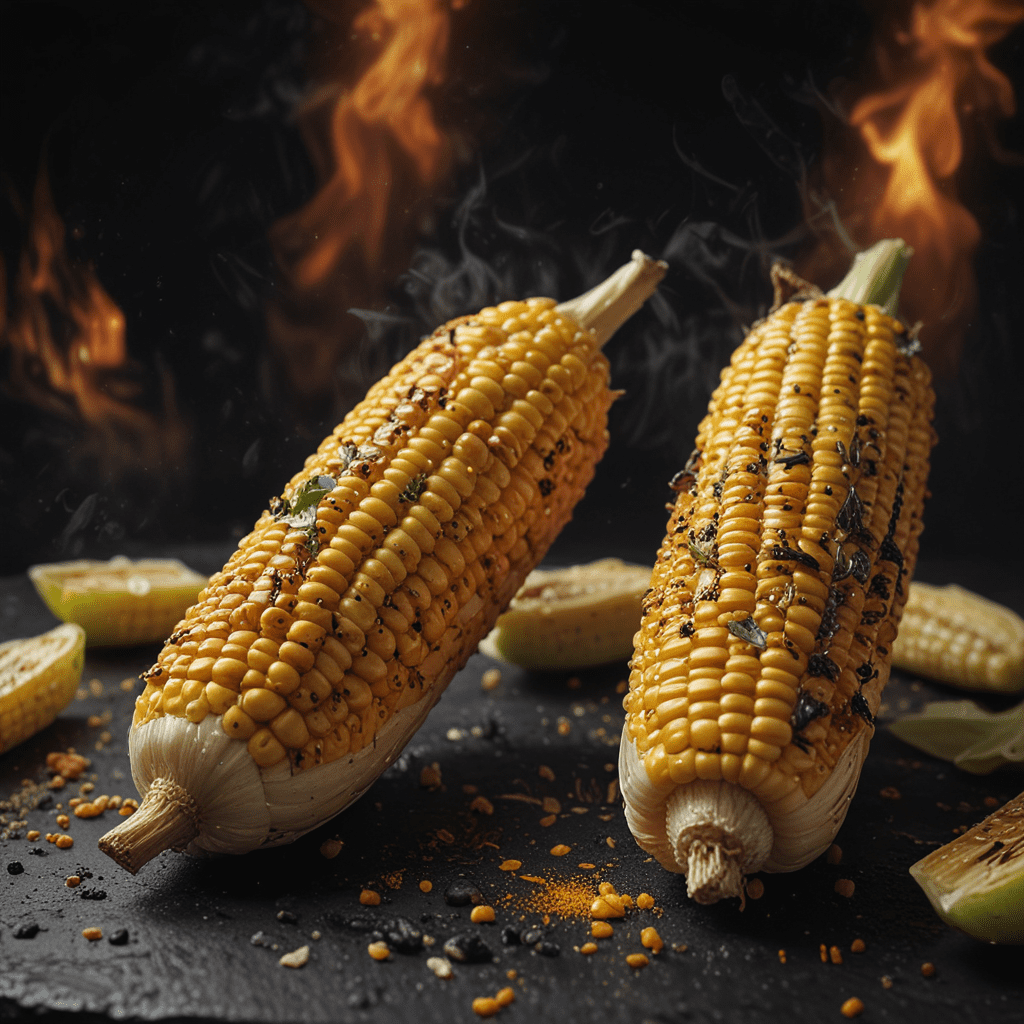 Homemade Moroccan Harissa Grilled Corn on the Cob