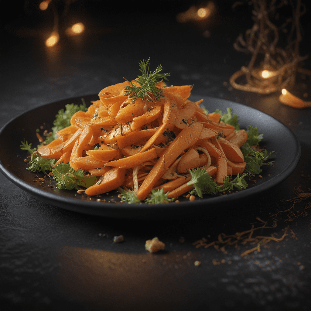 Moroccan Carrot and Orange Salad with Cumin Dressing