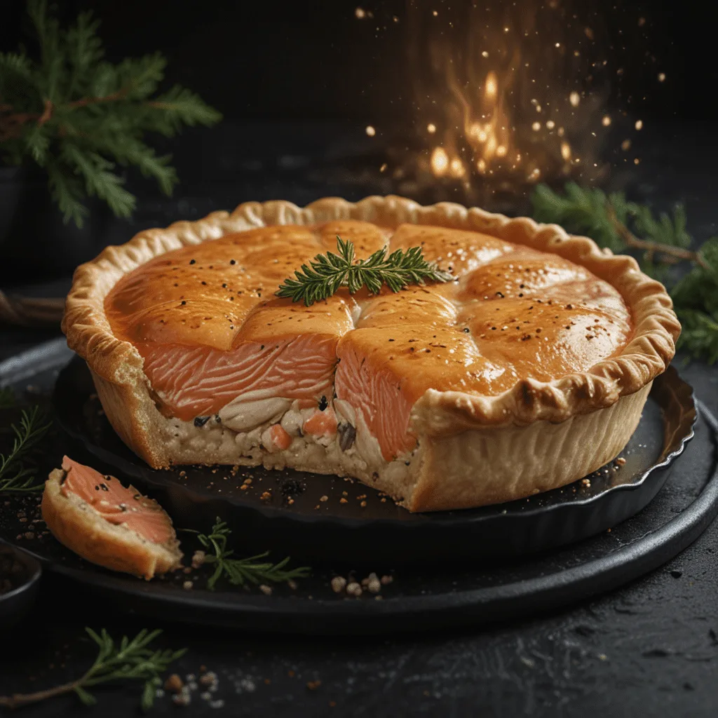 Kulebyaka: Russian Salmon Pie Recipe