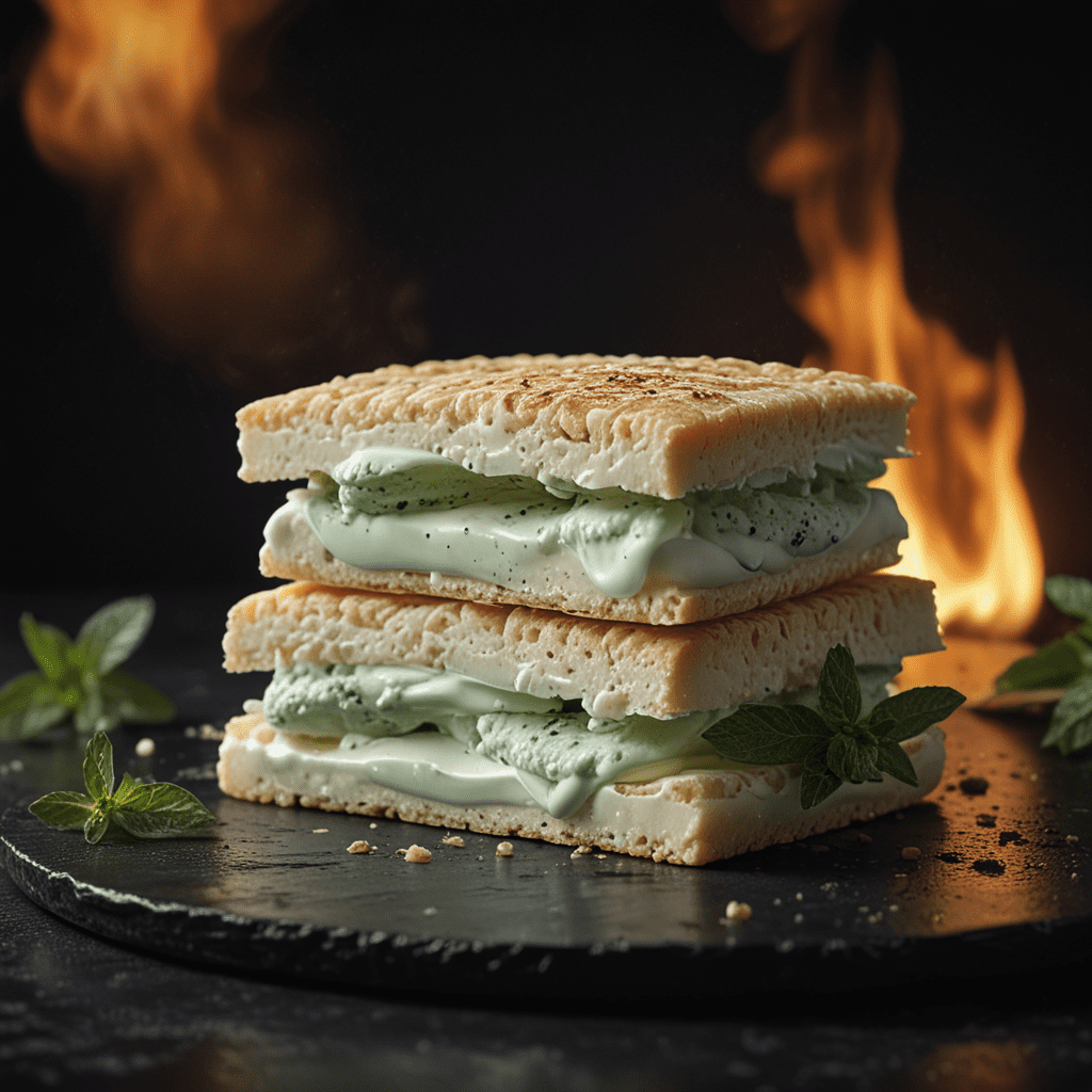 Moroccan Mint Tea Ice Cream Sandwiches for a Refreshing Treat