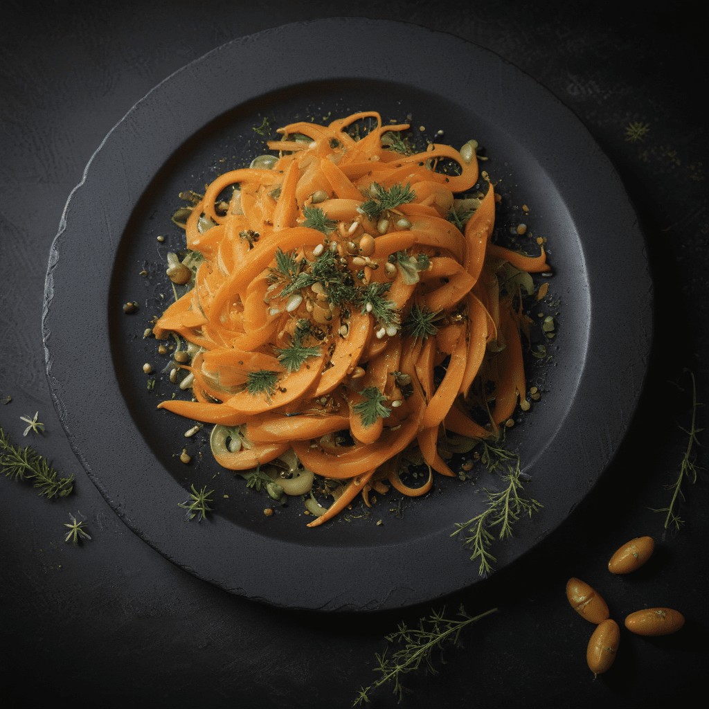 Moroccan Carrot Salad with Orange Blossom Water, Pistachios, and Fresh Herbs