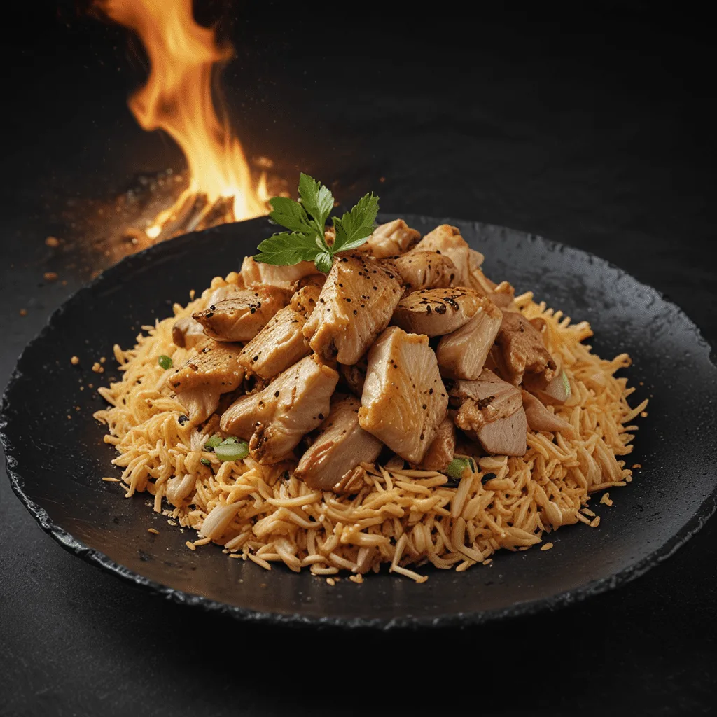 Traditional Moroccan Rfissa with Shredded Harcha and Chicken