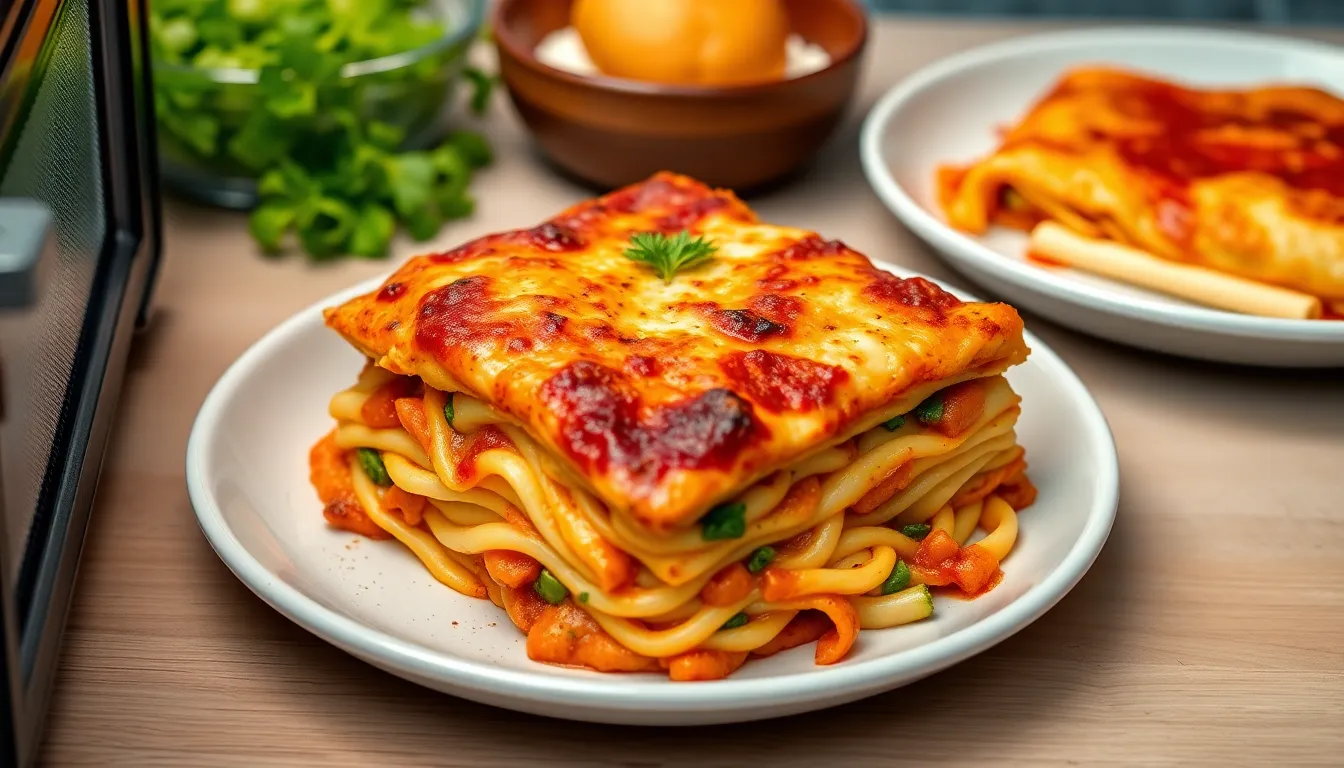 Microwave Cooking: How to Make a Quick and Easy Vegetable Lasagna