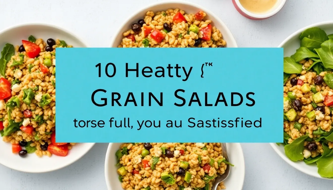 10 Hearty Grain Salads to Keep You Full and Satisfied