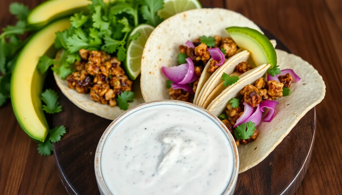 Nutty Vegan Tacos: Flavorful and Satisfying